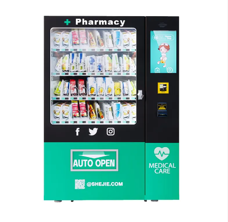 combo vending machine automat cold food vending machines professional pharmacy snacks drink vending machines