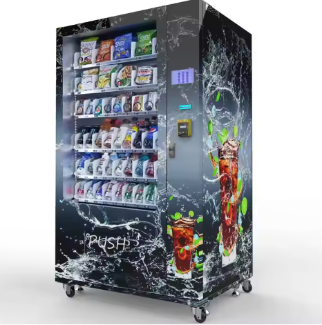 Drinks Snacks Vending Machine 24 Hours Self-service Store Drinks And Snacks Combo Vending Machine For Food And