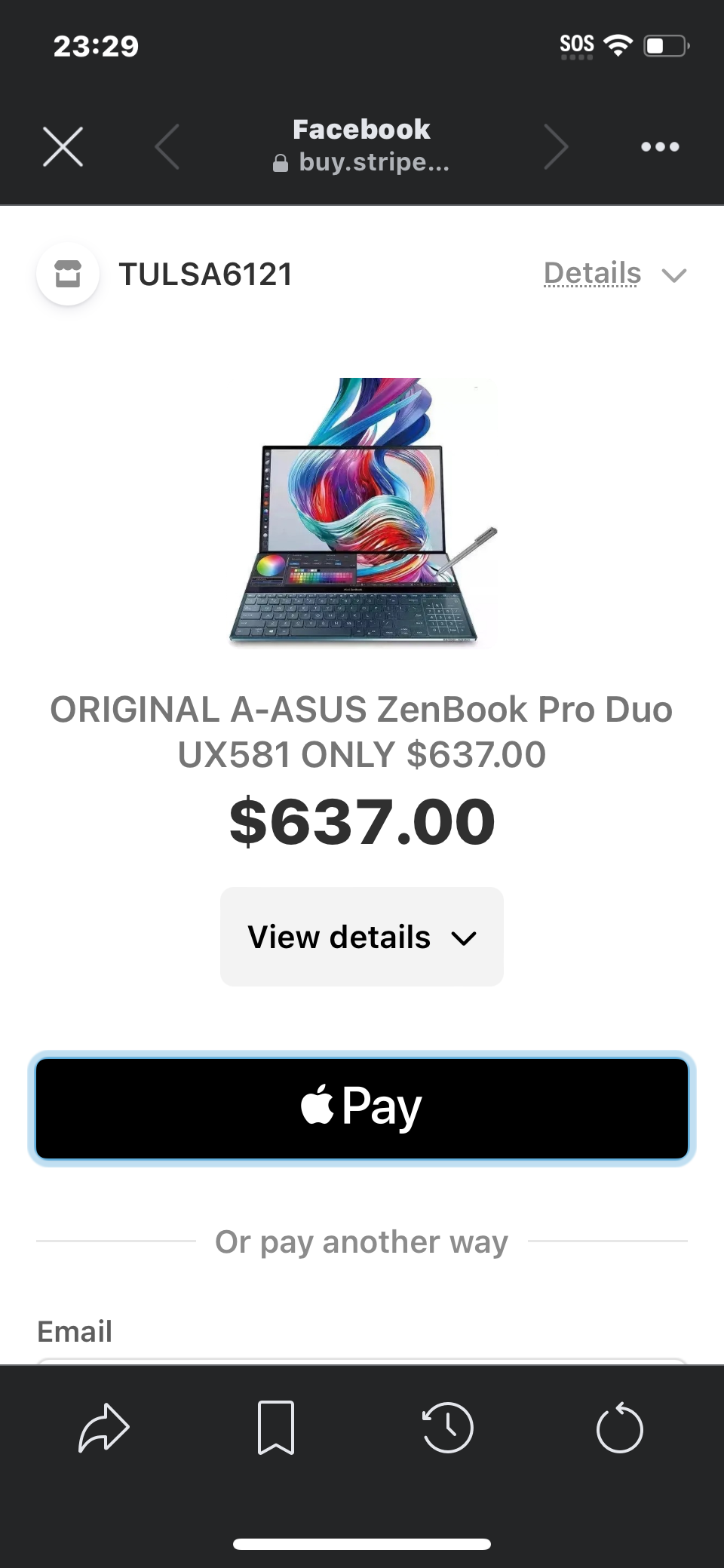 ORIGINAL A-ASUS ZenBook Pro Duo UX581
ONLY $637.00
