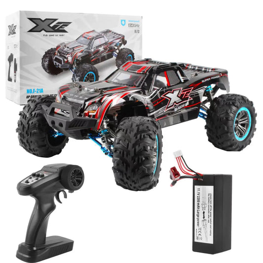 High-speed 1:10 brushless motor remote control car 80km/h All-metal floor all-wheel-drive off-road climbing vehicle - 4347Louisville